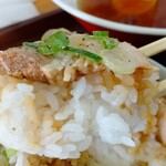 喜多方ラーメン 天高盛 - 米が旨い！