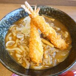 Resutoran Kamando - 海老フライカレーうどん