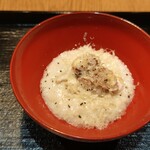 御料理 良所 - 白子のリゾットだなこれは！