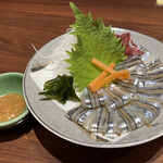 銀座 吉宗 - きびな刺身850円