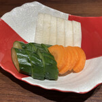 銀座 吉宗 - 自家製ぬか漬け650円