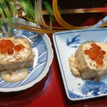 御料理 良所 - 胡麻豆腐