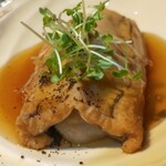 御料理 良所 - 穴子の下は？