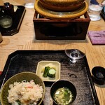 御料理 良所 - 釜で炊くと何でこんなに旨くなるんだろう？