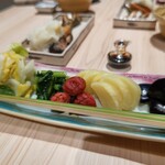 御料理 良所 - 竹の取り箸いい！