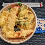 ほっかほっか亭 - 海老天丼590円+ご飯大盛50円