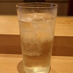 天ぷら たけうち - 知多ハイボール濃いめからスタート