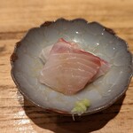 天ぷら たけうち - 大分のイシガキダイ