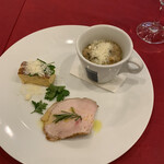 オステリア ジョイア - 野菜沢山のスープが素材の味がしっかりで美味しかった^_^