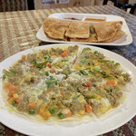 ミテリレストラン＆スパイス屋 ネパール食堂 - チャタマリ＆シャバレ（野菜）