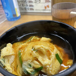 十八番 - 朝丼の「和風天津飯」はくどくない