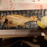 魚と酒 はなたれ - ノドグロ塩焼き