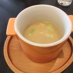 Galetteria Da Sasino - セットのスープ