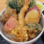 Tempura Sakusaku - ランチ｢ウクライナ避難民応援丼770円｣