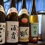 大納言本家 - 本日の燗酒はこんな感じです