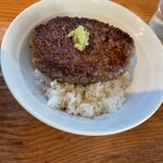 らーめん芝浜 - A4和牛ハンバーグ丼