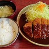 Katsuki - 味噌カツ定食1280円