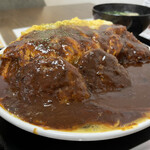 わ楽 - オムライスハンバーグ　前から