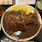 わ楽 - オムライスハンバーグ