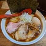 平右衛門 - 生醤油ラーメン  オールスター  大盛    1000円