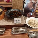 ナチュラルガーデン - 白菜シーチキン煮、ひじきと大豆の煮物、具だくさんのおから