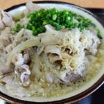 味泉 - 肉うどん