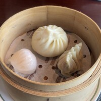 中国飯店 琥珀宮 - 点心残りの3種