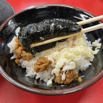 王道家直系 IEKEI TOKYO - 【再訪】ライスを海苔でまく