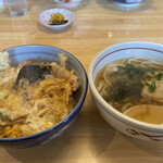 Hirano ya - 天とじ丼セット