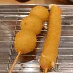 Kushikatsu Tanaka - うずらとチーズ