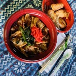 北海道魚鮮水産 - 「豚丼」864円税込み♫、「若鶏ザンギ」637円税込み♫