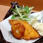 Sushi To Sake Yuukyuu - ちょい呑みセット1650円 揚げ物