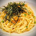 にんにくや - 明太子ガーリックパスタ