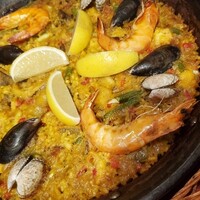 びいどろ 銀座店 - メイン　魚介のパエリア