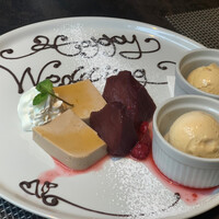 タンテ グラッツィェ - 栗のババロアが美味しかったです