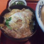 ラーメン専科 麦の丘 - Cセットに付くミニカツ丼です。