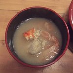 ぶっかけ丼 - かに汁　\250、09年8月2日（日）撮影