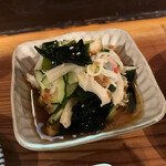 お酒と料理 よしあし - 酢の物