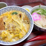 Yanoyoshi - カツ丼 ミニうどんセット
