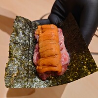 恵比寿 うしみつ - 雲丹ドッグ