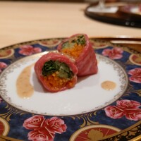 恵比寿 うしみつ - 野菜巻き