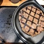 ステーキ屋 松 - ハンバーグアップ