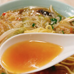 龍味 - スープ