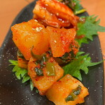 一味 - キムチ盛り合わせ