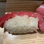 Sushi katuta - シャリは赤酢使用