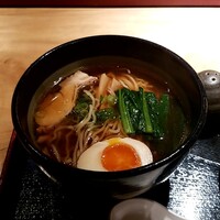 季の庭 神田店 - 大山鶏 醤油そば
