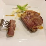 カフェ チルコリーノ - 注意・肉のサイズは特別仕様肉です　20130610月曜日1人、4,000円のコースを予約