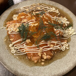 Tachinomi Shokudou Urutora Suzuki - 炙りサーモンの厚切りカルパッチョ