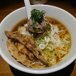 雨は、やさしく - 白肝煮干ラーメン(しょうゆ)