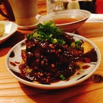 酒呑蕎食〆タグル - 牡蠣のそば味噌焼き